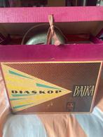 Antieke Bajka Diaskop Filmprojector met Filmpjes, Ophalen of Verzenden, Gebruikt