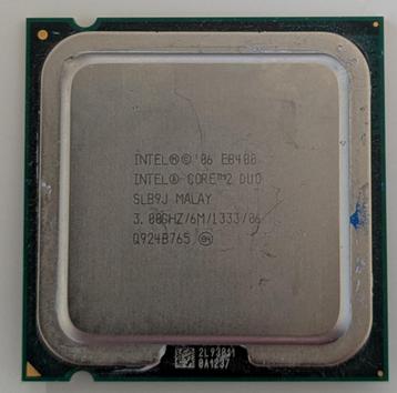 CPU - Intel Core 2 DUO E8400 beschikbaar voor biedingen