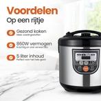 Homestar HS-RC5.0 Digitale Multicooker – 5L – RVS – Nieuw, Witgoed en Apparatuur, Slowcookers, Vaatwasmachinebestendig, Nieuw