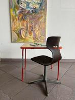 Schoolstoel Pagholz Industriel Design, Ophalen, Gebruikt, Bruin, Design '70