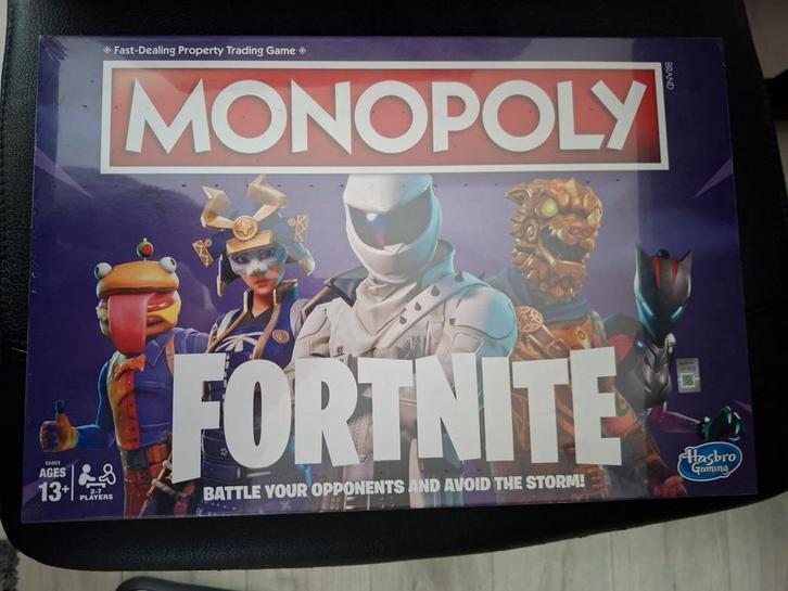 Monopoly Fortnite Editie - Bordspel, Hobby en Vrije tijd, Gezelschapsspellen | Bordspellen, Nieuw, Een of twee spelers, Vijf spelers of meer