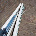 kapot zonnescherm en droogmolen oud ijzer, Tuin en Terras, Zonneschermen, Ophalen, Gebruikt, 250 cm tot 450 cm, Knikarmscherm