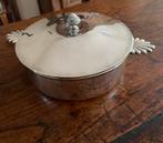 Verzilverd groenteschaal 1e helft 20e eeuw, Ophalen of Verzenden