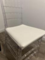 100 Nieuwe Witte Zitkussens, Ophalen, Nieuw, Wit, Stof