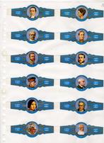 Tabacos de Canarias  NF Historische personen rond blauw, Verzenden, Zo goed als nieuw, Sigarenbandjes