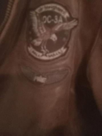 Vintage leren jas   Pall Mall  mt l beschikbaar voor biedingen