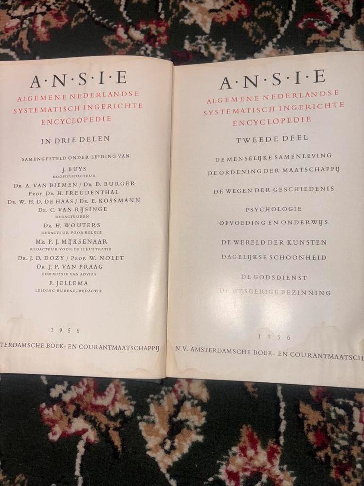 Ansie Encyclopedie Deel 2 - 1956, Boeken, Geschiedenis | Vaderland, Gelezen, 20e eeuw of later, Ophalen of Verzenden