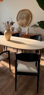 6 Italiaanse armstoelen, Huis en Inrichting, Tafels | Sidetables, Ophalen, 25 tot 50 cm, Rond