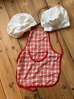 Dille & Kamille Kinder Bakset: 2 Mutsjes + Schort, Kinderen en Baby's, Carnavalskleding en Verkleedspullen, Ophalen, Zo goed als nieuw