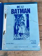 Data East Batman Flipperkast manual, Verzamelen, Automaten | Flipperkasten, Gebruikt, Ophalen of Verzenden, Data East, Dot-matrix