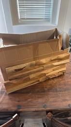 3D hout afwerking Teak, Doe-het-zelf en Verbouw, Ophalen, Nieuw