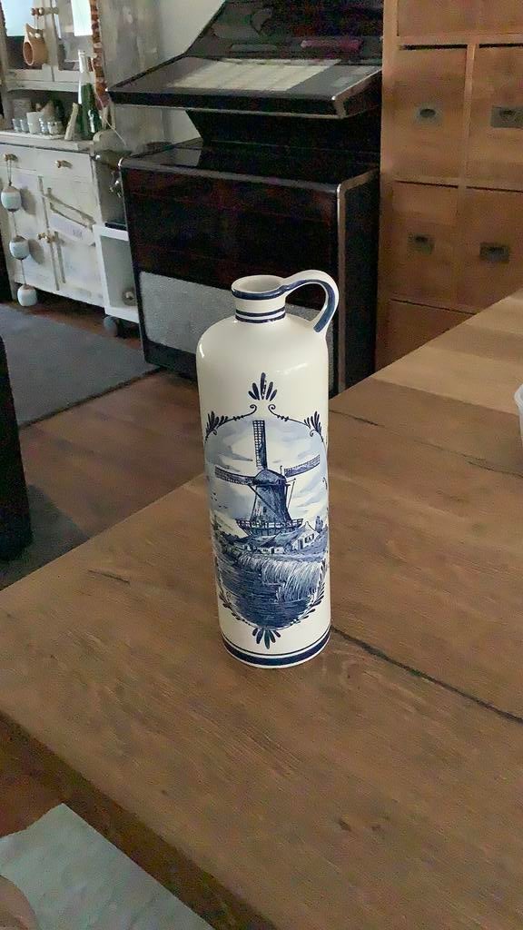Delfts blauwe jeneverkruik Bols 26cm Delft Blue, Antiek en Kunst, Ophalen of Verzenden