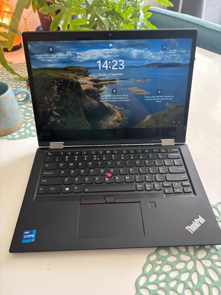Lenovo ThinkPad L13 Yoga Gen 2, Computers en Software, Windows Laptops, Zo goed als nieuw, 13 inch, SSD, 4 Ghz of meer, 16 GB