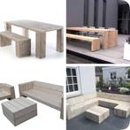 Steigerhouten tuinmeubels, Nieuw, Rechthoekig, Hout, Ophalen
