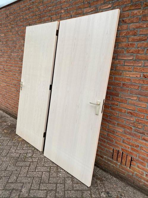 Binnen deuren inclusief hang en sluitwerk., Doe-het-zelf en Verbouw, Deuren en Horren, Zo goed als nieuw, Binnendeur, 200 tot 215 cm