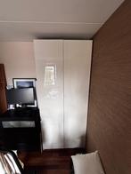 Strakke witte kast, Ophalen, Met deur(en), 200 cm of meer, 50 tot 100 cm