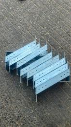 Stalen gordinglas, Doe-het-zelf en Verbouw, IJzerwaren en Bevestigingsmiddelen, Ophalen of Verzenden, Gebruikt, 250 mm of meer