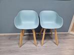 2 mooie mintgroene kuipstoeltjes2 mooie mintgroene kuipstoel, Huis en Inrichting, Stoelen, Ophalen, Zo goed als nieuw, Eén