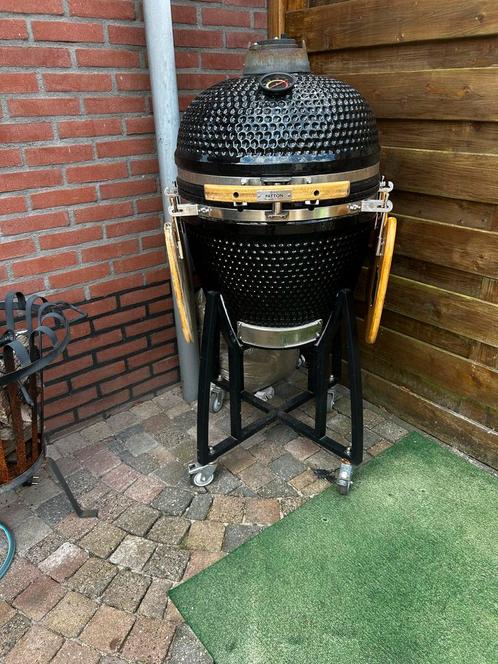 Patton 21" Kamado Barbecue + accessoires, Tuin en Terras, Barbecue-accessoires, Gebruikt, Ophalen
