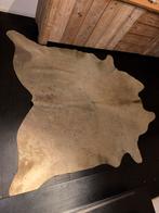 Mooie koeienhuid vloerkleed, Gebruikt, 100 tot 150 cm, Beige, Ophalen of Verzenden