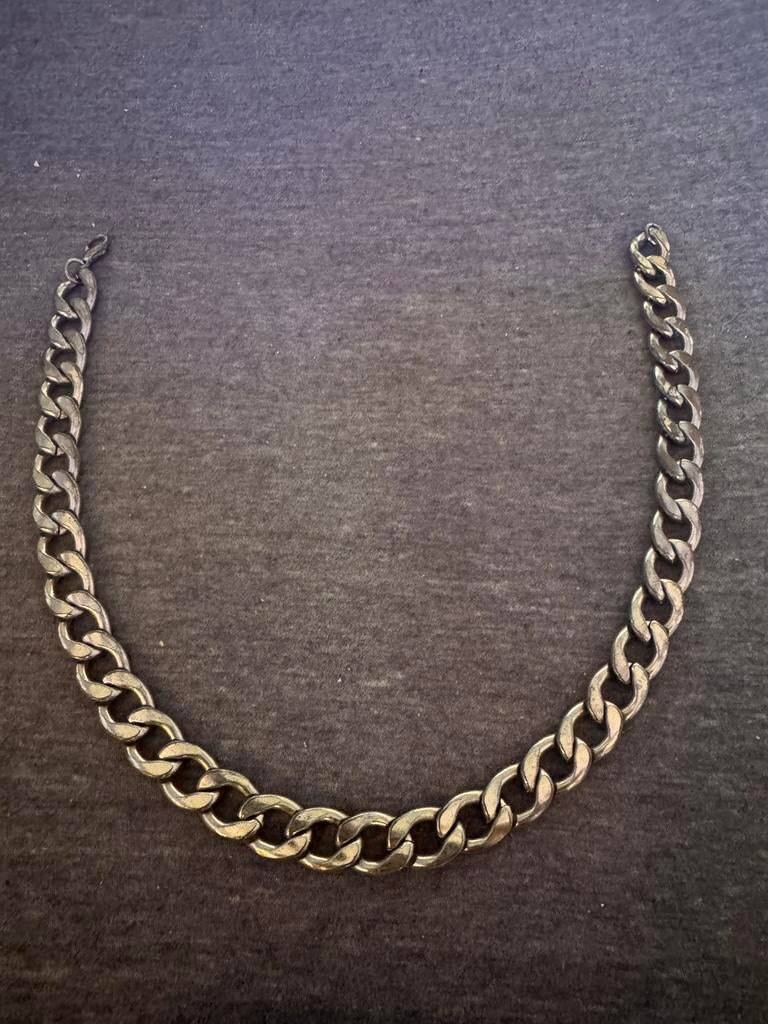 dikke zilvere ketting, Ophalen of Verzenden, Zo goed als nieuw, Zilver