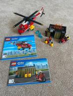 Lego 60108 brandweer helicopter, Kinderen en Baby's, Speelgoed | Duplo en Lego, Ophalen of Verzenden, Zo goed als nieuw