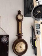 Vintage Barometer, Thermometer en Klok, Antiek en Kunst, Antiek | Klokken, Ophalen of Verzenden