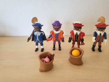 Playmobil zwarte piet pieten set sinterklaas beschikbaar voor biedingen