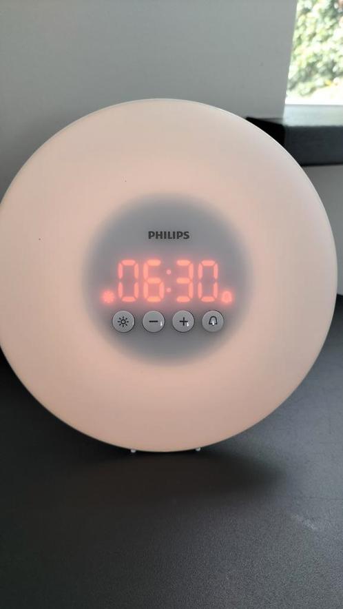 Philips HF3500 Wake-up light, Witgoed en Apparatuur, Wekkers, Zo goed als nieuw, Digitaal, Ophalen of Verzenden