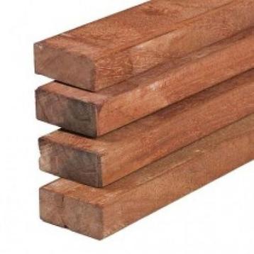 Hardhout palen / regel + Douglas vlonderplanken beschikbaar voor biedingen