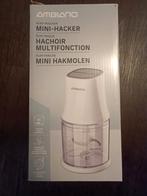 Mini Hacker Ambiano (Mini Hakmolen), Witgoed en Apparatuur, Keukenmixers, Minder dan 1 liter, Ophalen, Gebruikt, 1 snelheid