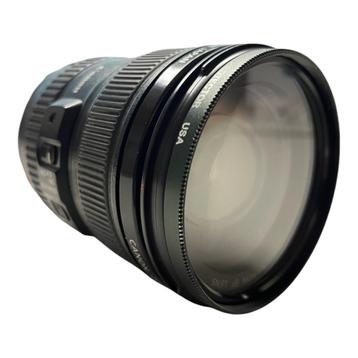 Lens Canon Beeldstabilisator EF 24-105mm  1:4 - Goede staat beschikbaar voor biedingen
