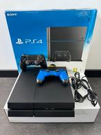 PlayStation 4 Jet Black 500GB + 2 Controllers + Games, Original, Met 2 controllers, Gebruikt, Ophalen of Verzenden