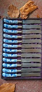 Messenset bleu onion, Antiek en Kunst, Antiek | Schalen, Ophalen