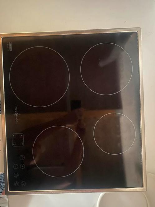 ZGOH Inductiekookplaat, Witgoed en Apparatuur, Kookplaten, Gebruikt, Inbouw, Inductie, 4 kookzones, Energieklasse A of zuiniger