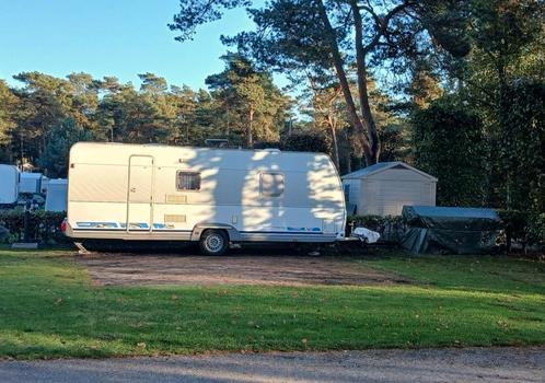 Dethleffs camper 560sk (caravan), Caravans en Kamperen, Caravans, Particulier, tot en met 4, Rondzit, Douche, Luifel, Ophalen