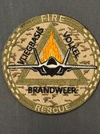 Vliegbasis Volkel Brandweer F-35 embleem, Verzenden, Luchtmacht, Nederland, Embleem of Badge
