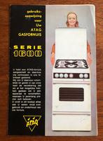 ATAG Gasfornuis Serie 1600 Gebruiksaanwijzing, Verzenden, Zo goed als nieuw, Gebruiksvoorwerp