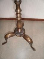 BRONZEN VOET EN STANG VOOR SCHEMERLAMP, Ophalen