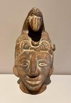 Terracotta sculptuur van oude Maya king Pascal Palenque, Antiek en Kunst, Ophalen of Verzenden