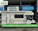 FIAT 1.9 D 82 PK CARIOCA, LUIFEL, 6 ZITPL., APK t/m 10-2025, Caravans en Kamperen, Campers, Bedrijf, 6 tot 7 meter, Fiat, Tot en met 5