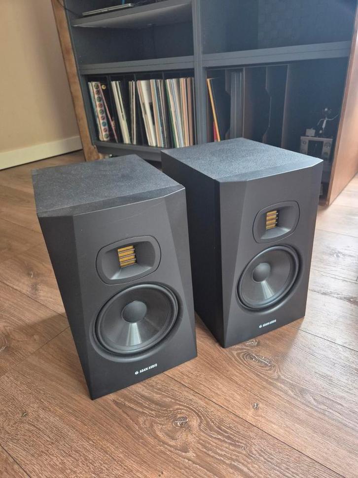 Adam Audio T7v, Audio, Tv en Foto, Luidsprekers, Zo goed als nieuw, Front, Rear of Stereo speakers, 120 watt of meer, Overige merken