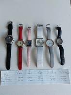Diverse Dames horloges Seiko Swatch Esprit Novestel BB en DD, Staal, Seiko, Gebruikt, Ophalen of Verzenden