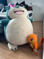 Pokemon knuffels snorlax en charmander, Kinderen en Baby's, Speelgoed | Knuffels en Pluche, Ophalen, Zo goed als nieuw, Overige typen