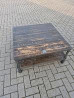 Riviera Maison salontafel vierkant 90x90 cm, Huis en Inrichting, Tafels | Salontafels, Ophalen, Gebruikt, 50 tot 100 cm, Vierkant