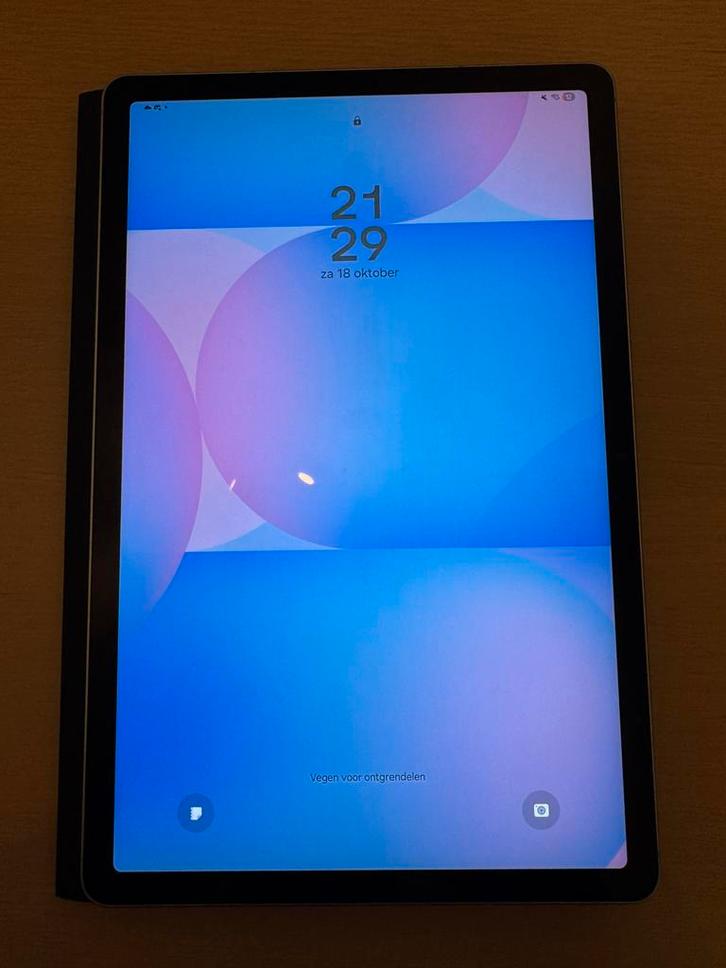 Samsung galaxy tab s10f FE + keyboard cover, Computers en Software, Android Tablets, Zo goed als nieuw, 10 inch, Ophalen of Verzenden