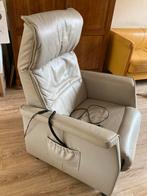 Leren Sta-op-stoel, Huis en Inrichting, Fauteuils, Ophalen, Zo goed als nieuw, 75 tot 100 cm, 50 tot 75 cm