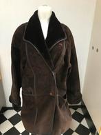 Pellucci bruine Lammy coat jas leer leren suède 44, Kleding | Dames, Jassen | Winter, Bruin, Maat 42/44 (L), Ophalen of Verzenden