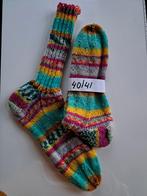 Mooie handgebreide warme wollen dames sokken, maat 40/41, Kleding | Dames, Sokken en Kniesokken, Overige kleuren, Nieuw, Ophalen of Verzenden