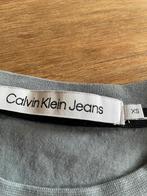 Calvin Klein Jeans T-shirt - Maat XS, Ophalen of Verzenden, Zo goed als nieuw, Grijs